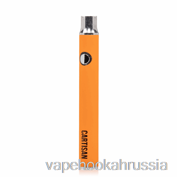 Vape Russia Cartisan Button VV 350 510 аккумулятор оранжевый